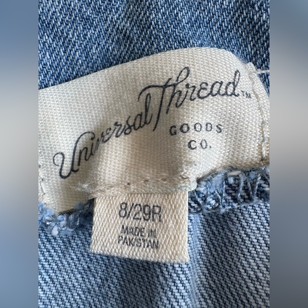 Universal Thread Blue Denim Overalls - Picture 4 of 5